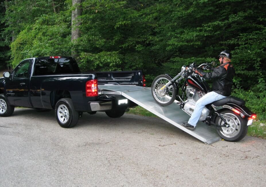 motorcycle ramps for pickup trucks