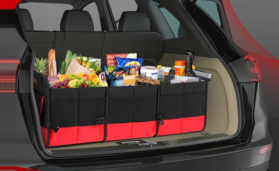 trunk organizer for groceries